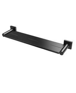 RADII BLACK Metal Shelf Square Plate