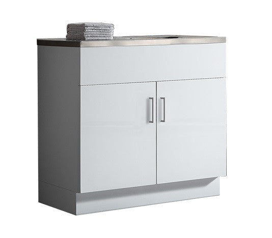 Kitchenette Gloss 900 x 460mm, Single Sink Top 1TH & Drainer