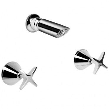 LAREDO Shower Set Chrome