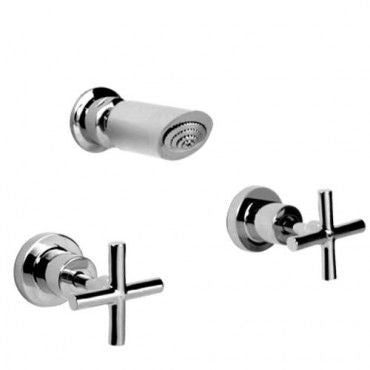 SANTA FE Shower Set Chrome