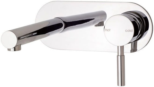 VIVID Wall Bath Set 200mm Straight Outlet V785 CHR
