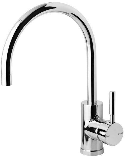VIVID Sink Mixer 220mm Gooseneck VL733 CHR