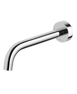 VIVID Slim Line Wall Bath Outlet 180mm Curved
