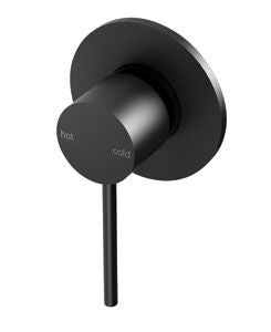 VIVID Slim Line Shower Mixer MATTE BLACK VS780 MB