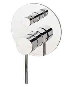 VIVID Slim Line Shower/Bath Diverter Mixer