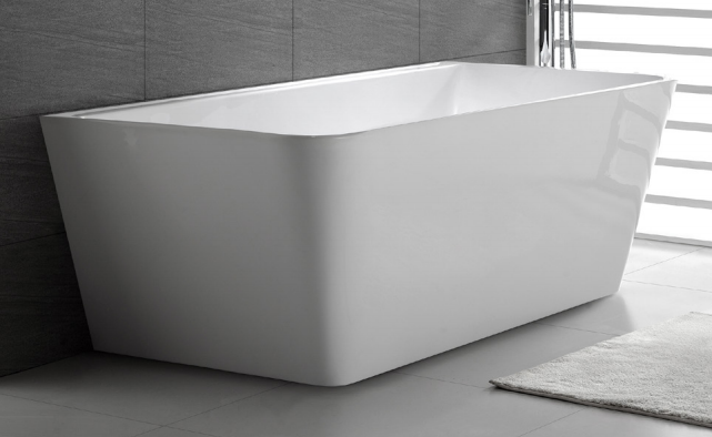 ARIA 1500 Back-to-Wall Slimline Freestanding Bath