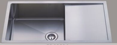 Single Bowl & Drainer Under/Over/Flush Mount Sink 980mm SSteel