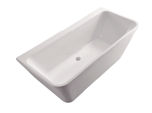 DELTA 1500 Back-to-Wall Slimline Freestanding Bath