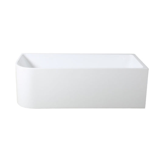 Mod 1700 Back-to-Wall & Corner 2 Sided Freestanding Bath