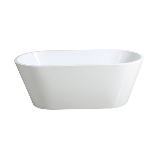KARINA SLIMLINE  1500 Freestanding Luxury Bath - White