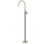 VIVID Slim Line Floor Mounted Bath Mixer Brushed Nickel VS745BN